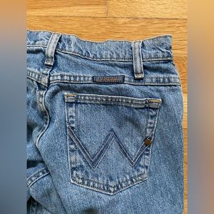 one of a kind vintage wrangler cowgirl cut jeans